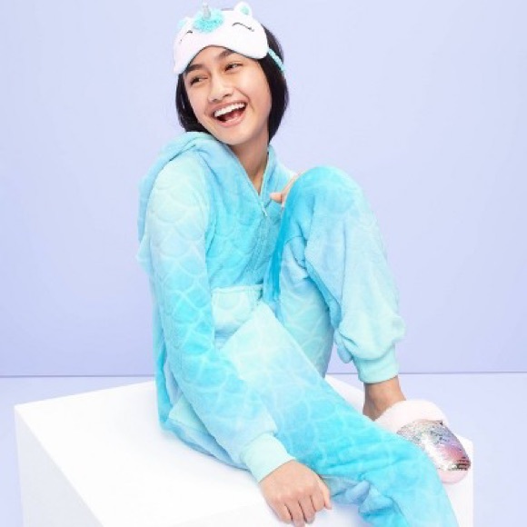 mermaid onesie girl